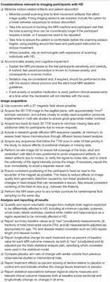 Recommendations to Optimize the Use of Volumetric MRI in Huntington's Disease Clinical Trials